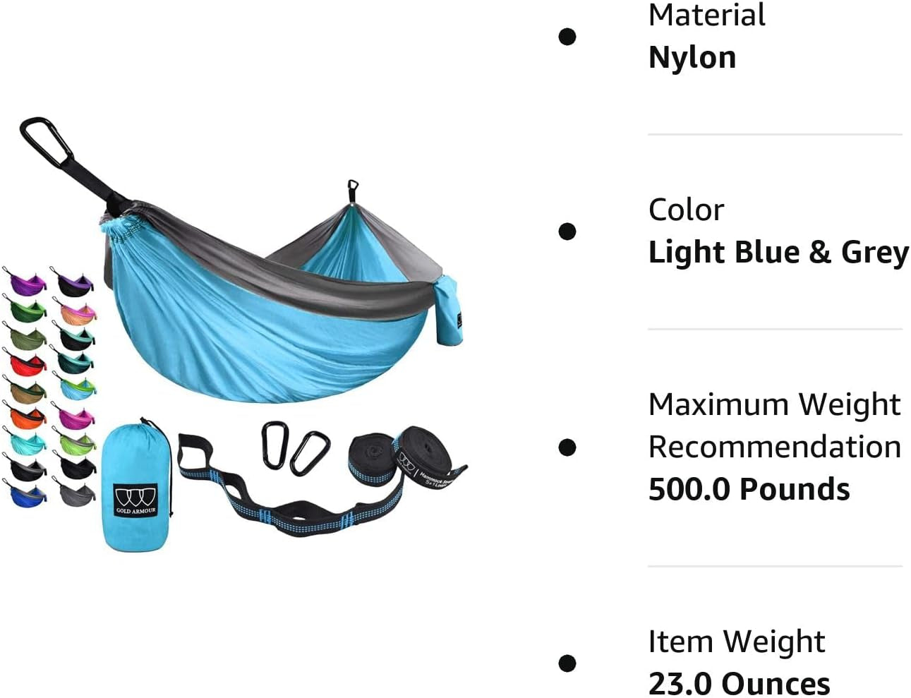 Camping Hammock - Portable Hammock 