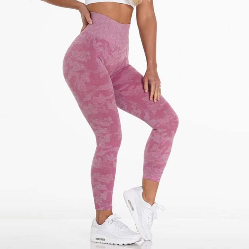 14 Colors Camo Seamless Leggings for Women