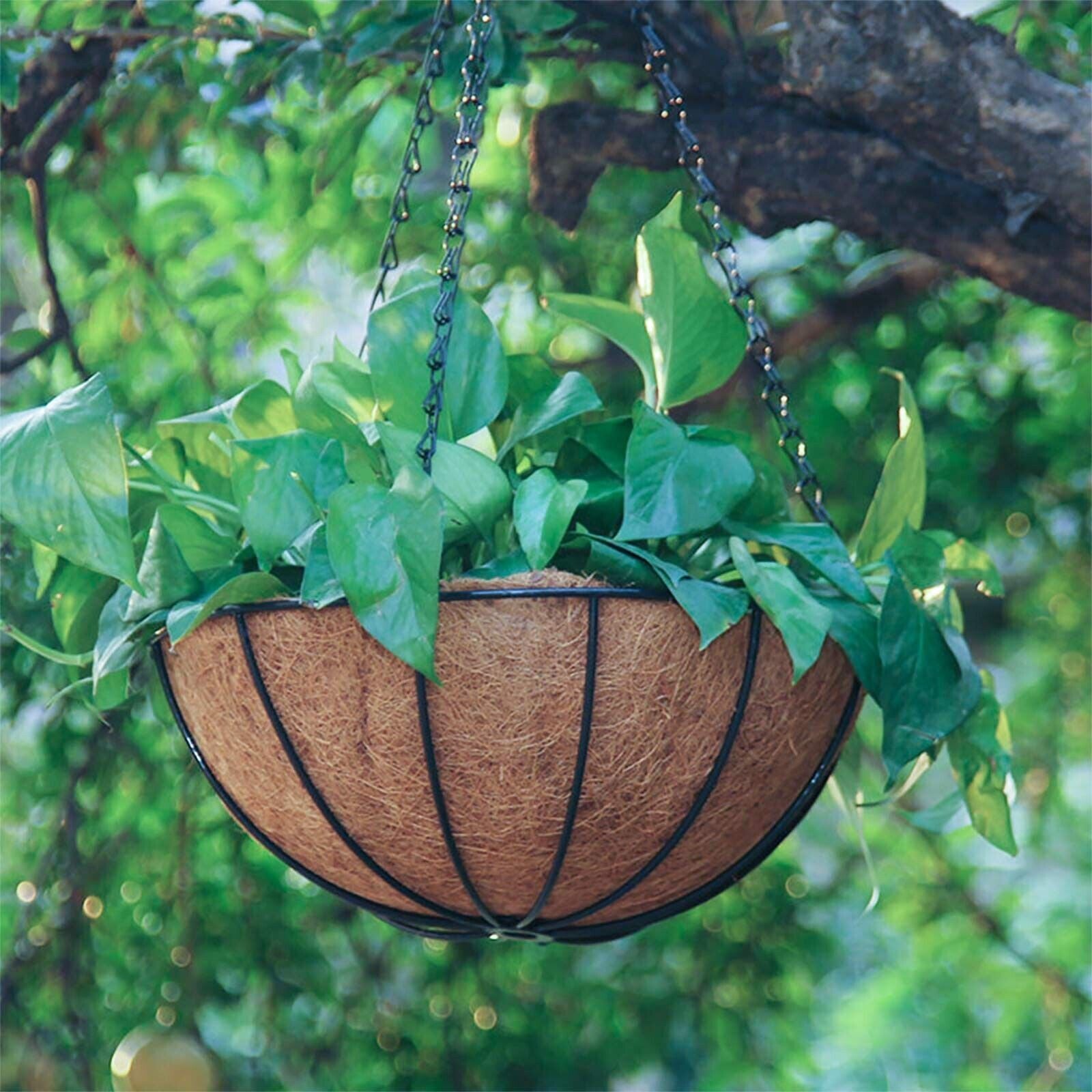Metal Hanging Planters Basket Set of 3 