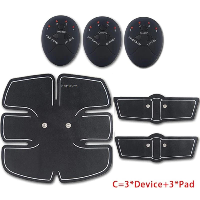 Ems Electric Muscle Stimulator for Exercises Abdominal Trainer 