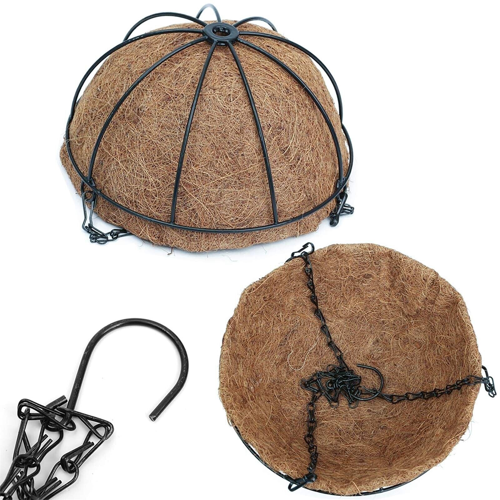 Metal Hanging Planters Basket Set of 3 