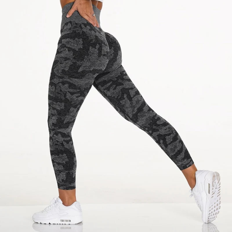 14 Colors Camo Seamless Leggings for Women