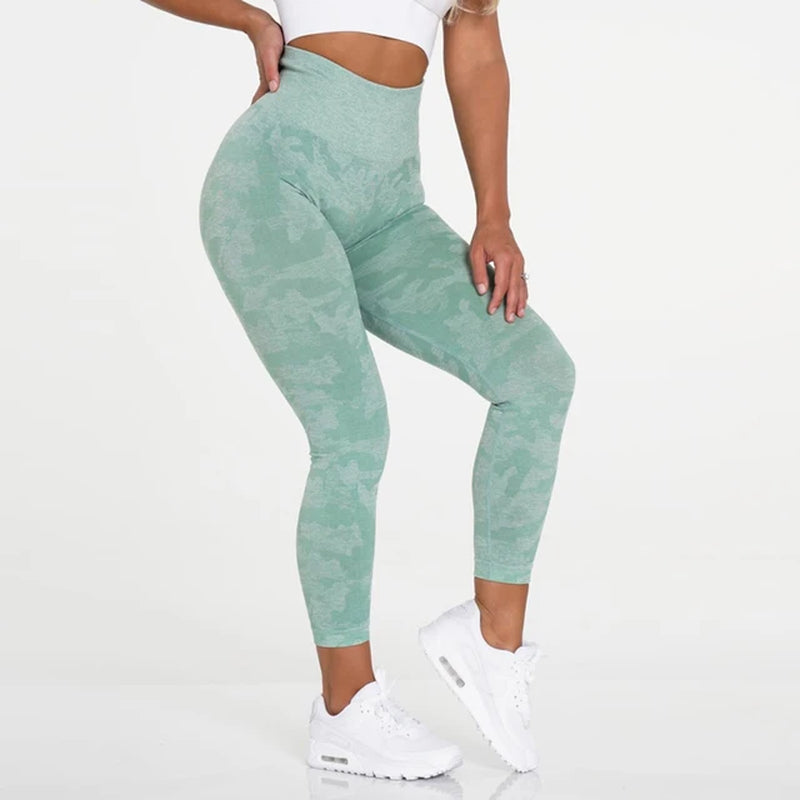 14 Colors Camo Seamless Leggings for Women