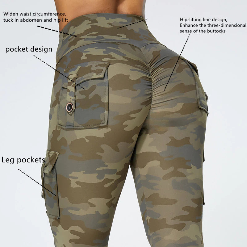 Camouflage Yoga Pants 