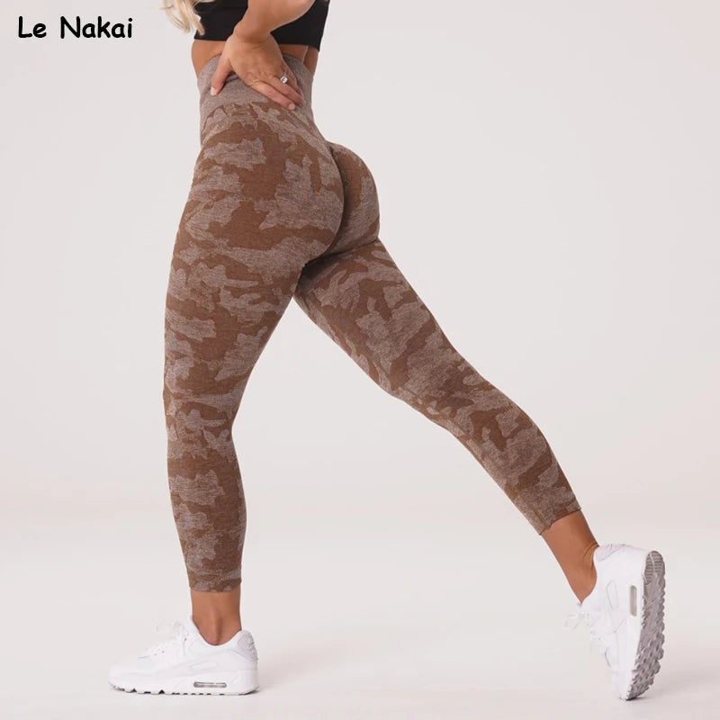 14 Colors Camo Seamless Leggings for Women