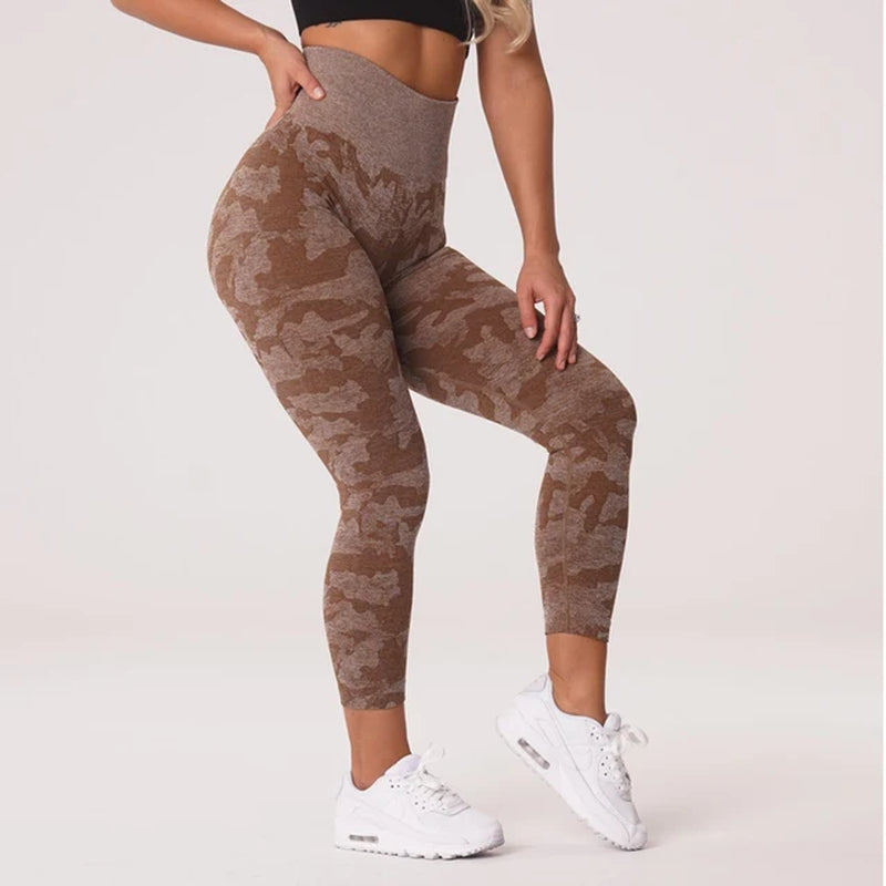 14 Colors Camo Seamless Leggings for Women