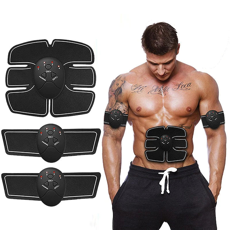 Ems Electric Muscle Stimulator for Exercises Abdominal Trainer 