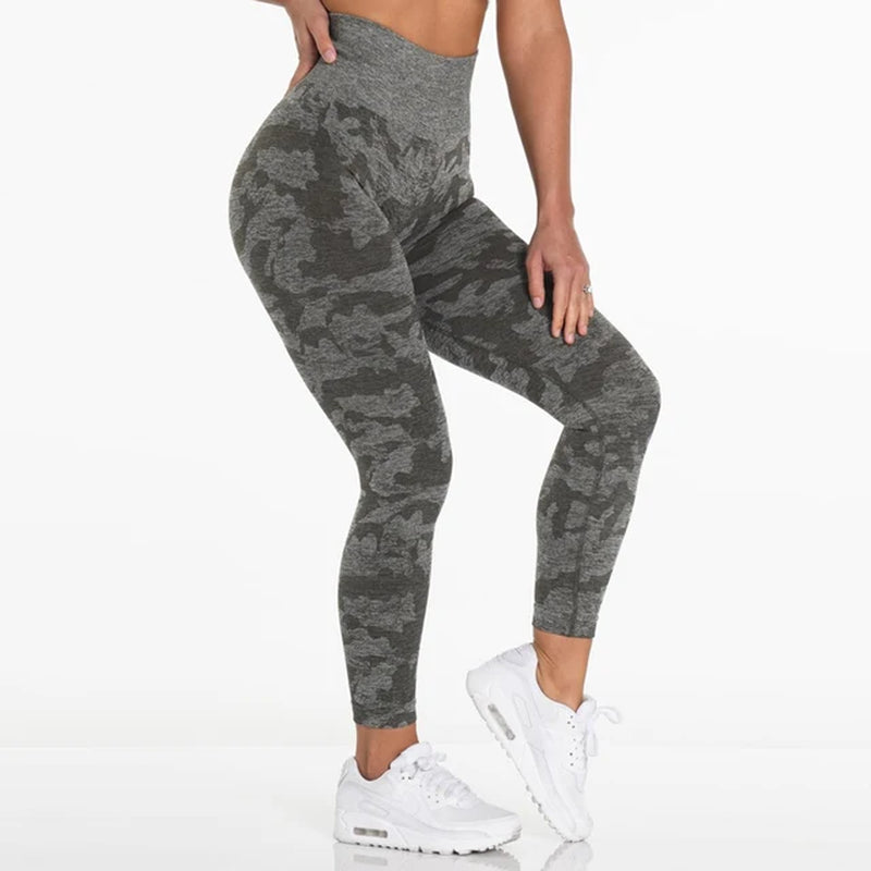 14 Colors Camo Seamless Leggings for Women