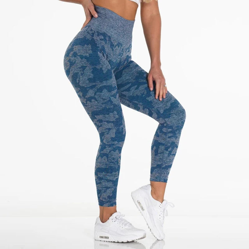 14 Colors Camo Seamless Leggings for Women