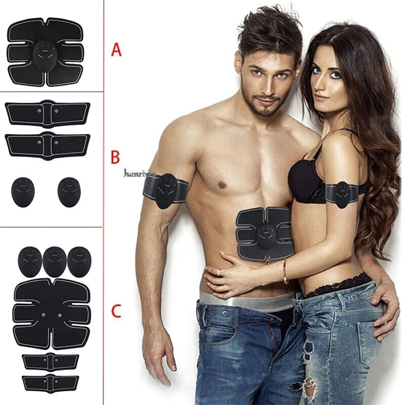 Ems Electric Muscle Stimulator for Exercises Abdominal Trainer 